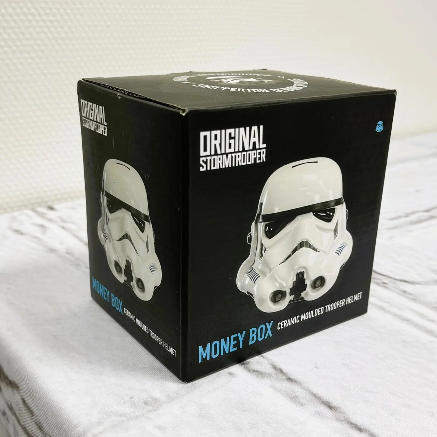 Tirelire originale Stormtrooper au design casque - Coin Bank officiel au look cinématographique - Figurine de collection à économiser - Cadeau pour les fans - Décoration pour chambre ou bureau - Image 5